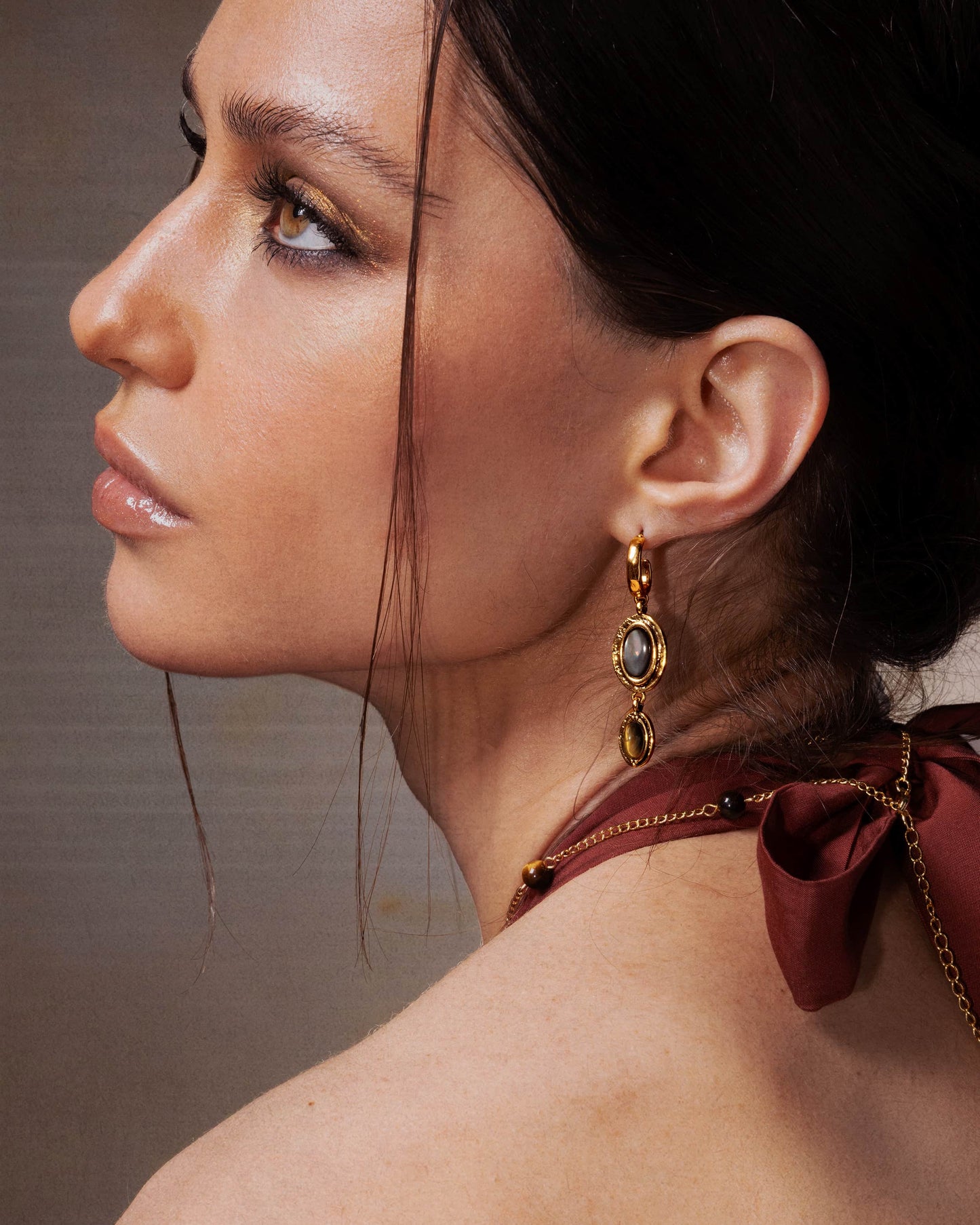 Pearl earrings