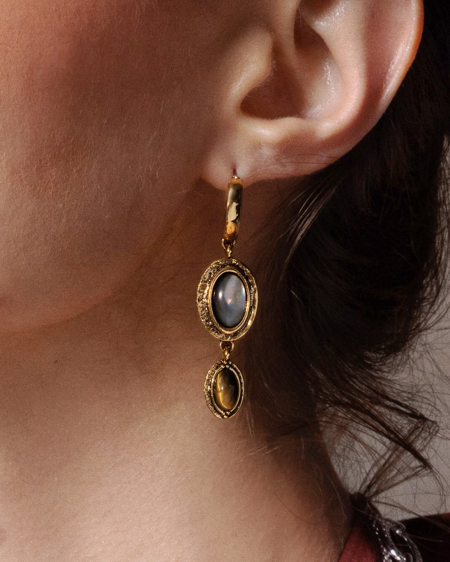 Pearl earrings