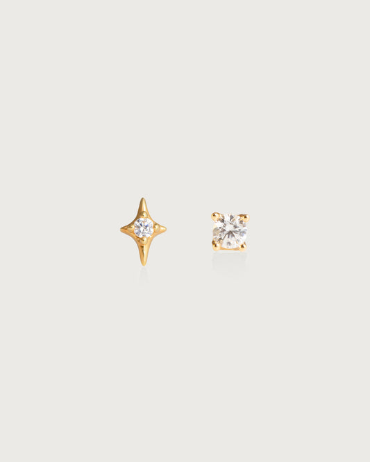 Flat Back Helix Earring Set