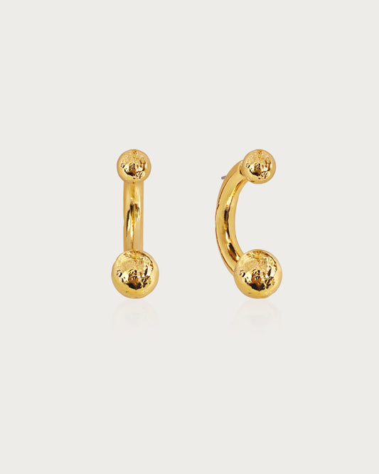 Telephone-shaped earrings