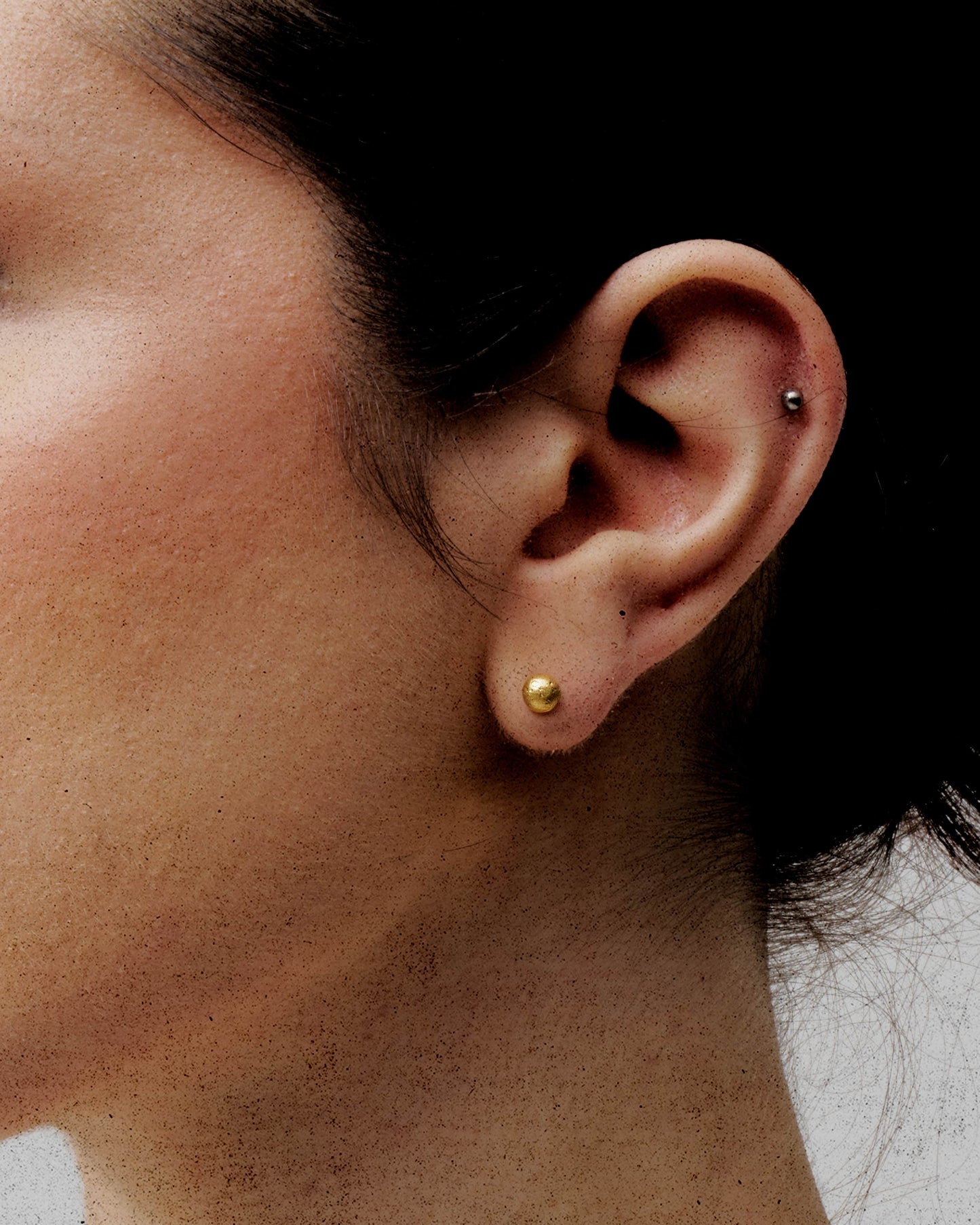 Medical steel columns Earrings