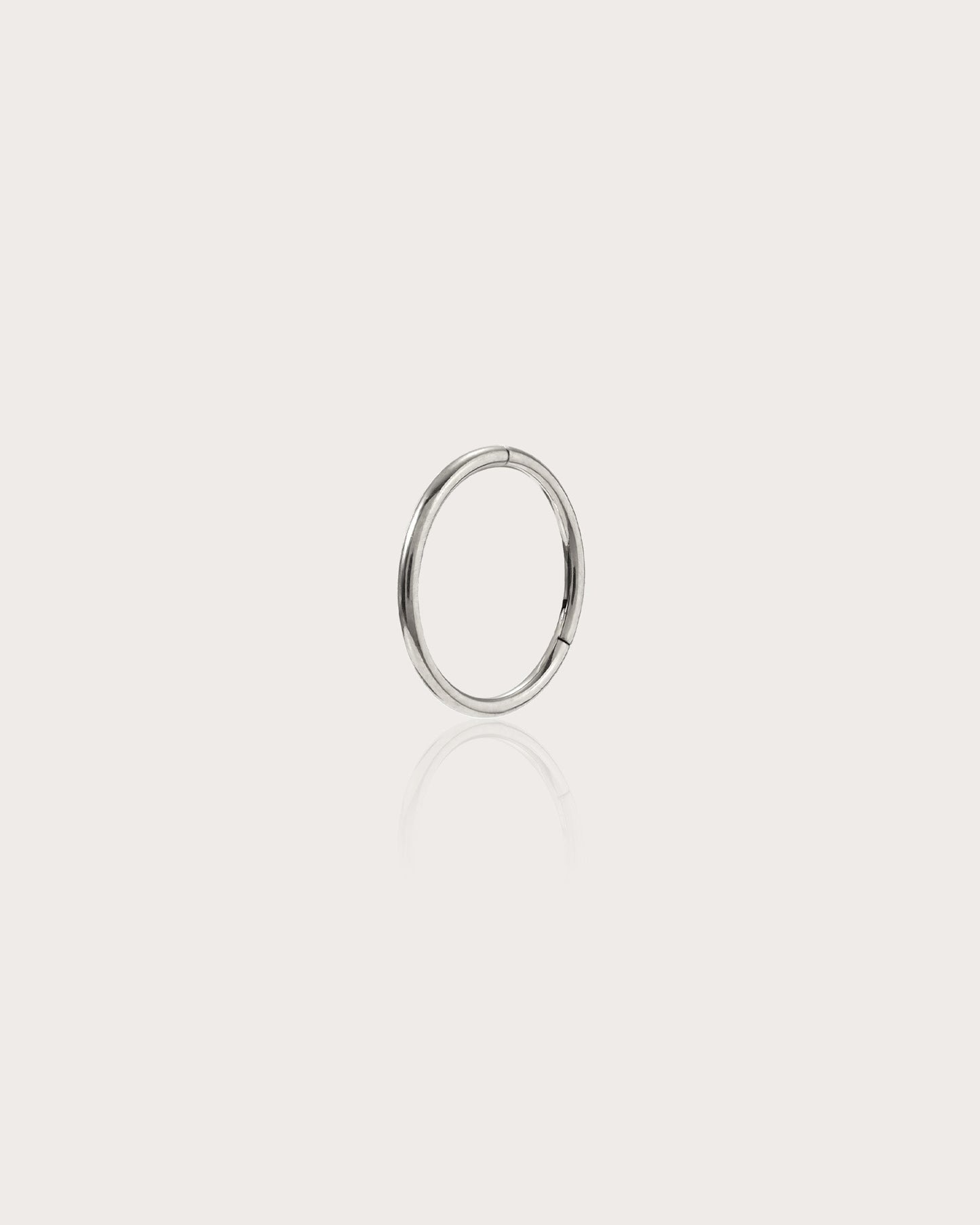 Single Mini Hoop Helix Earring in Gold